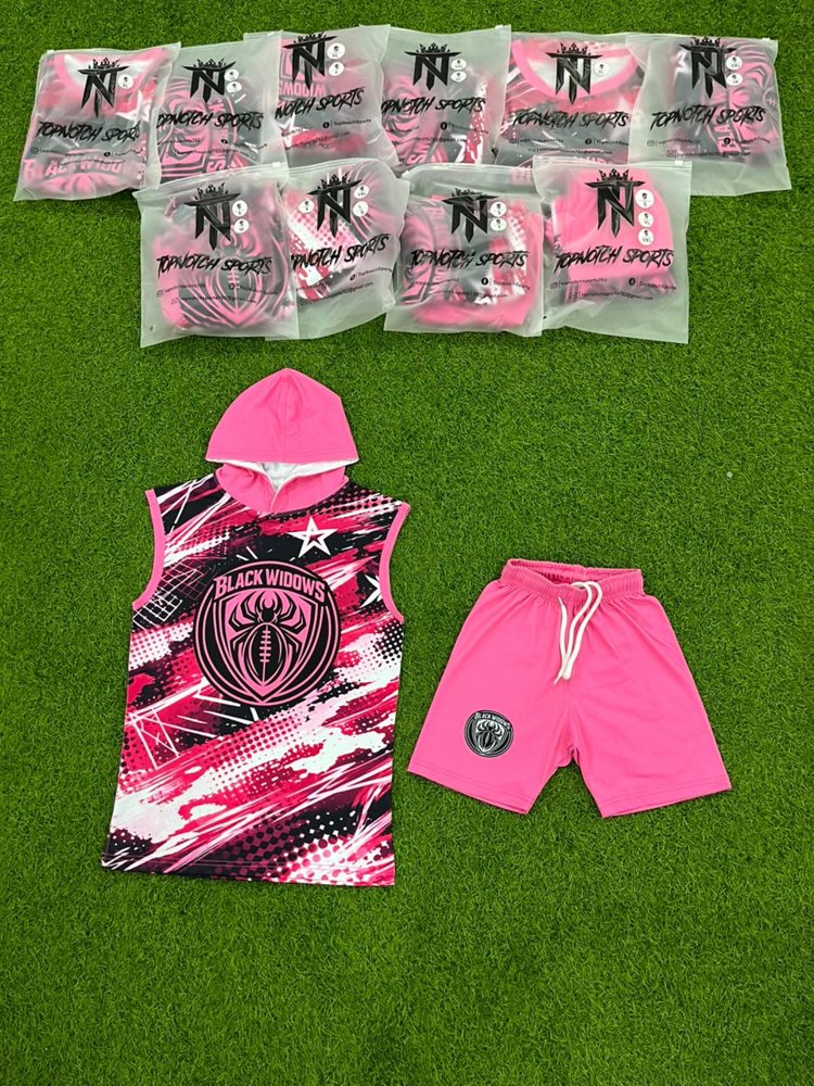 Black Widows custom baseball uniforms