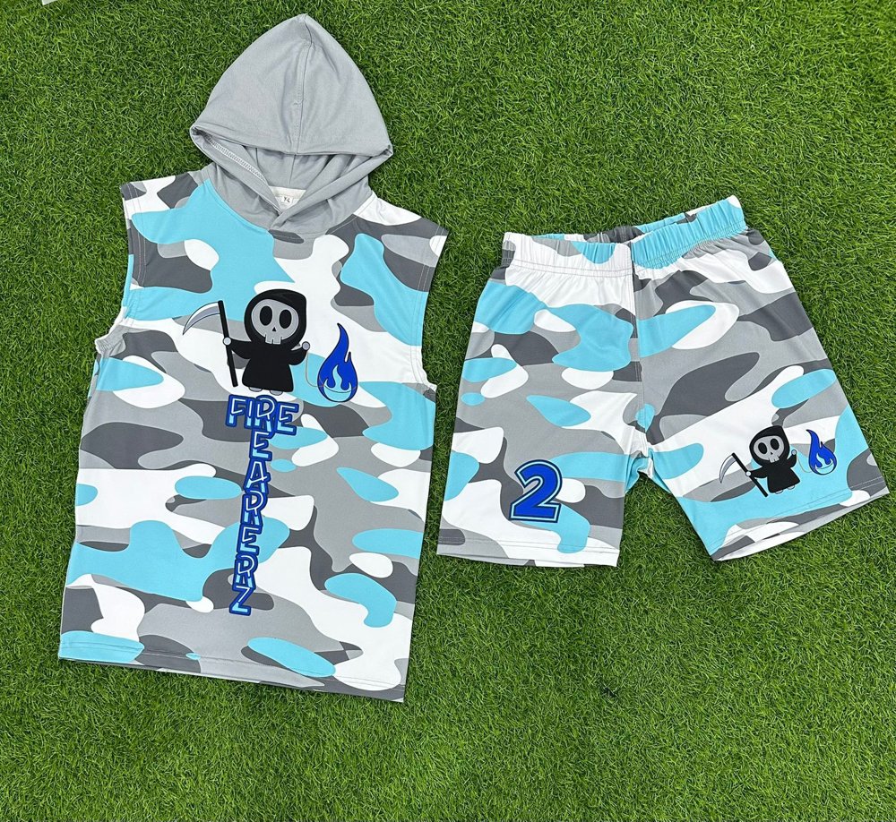 Fire Reapers custom baseball uniforms