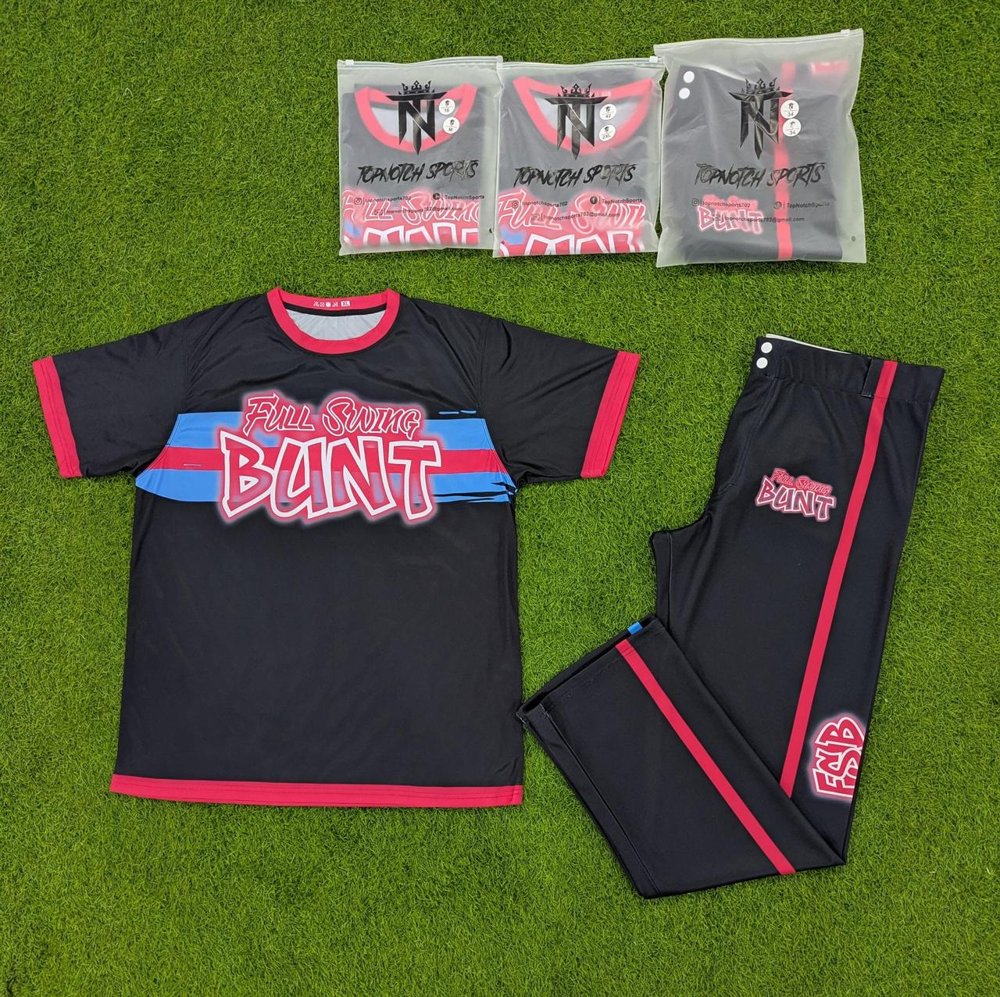 Full Swing Bunt custom baseball uniforms
