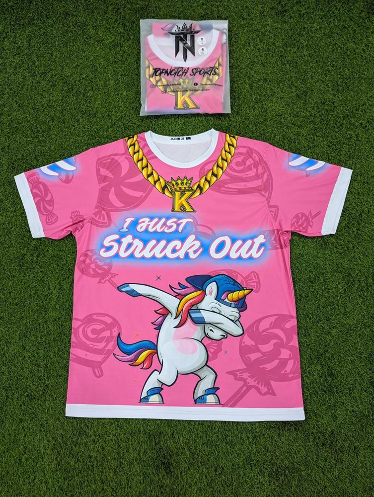 Struck Out custom baseball uniforms